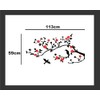 Heaven Decors Vinyl Bird Wall, Door Sticker, 44.48 x 0.39