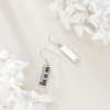 Piano Keyboard Dangle Earrings Sterling Silver Music Piano Teacher Gift