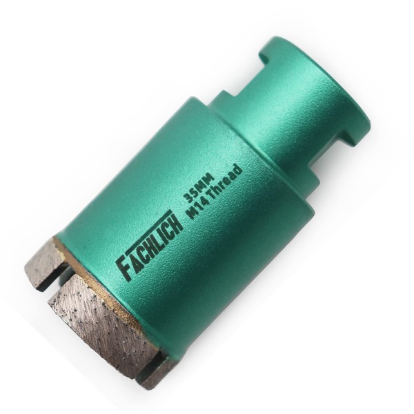 FACHLICH Diamond Core Drill Bit 35mm Granite Hole Saw Wet