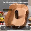 Baking Paper for Hot Air Fryer with Double Chamber, Pack