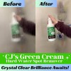 Janitorial Outlet water spot remover glass CJ’s green cream Hard