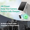 VERVERAY 2 Pack 6W Solar Panel for Ring Camera Outdoor