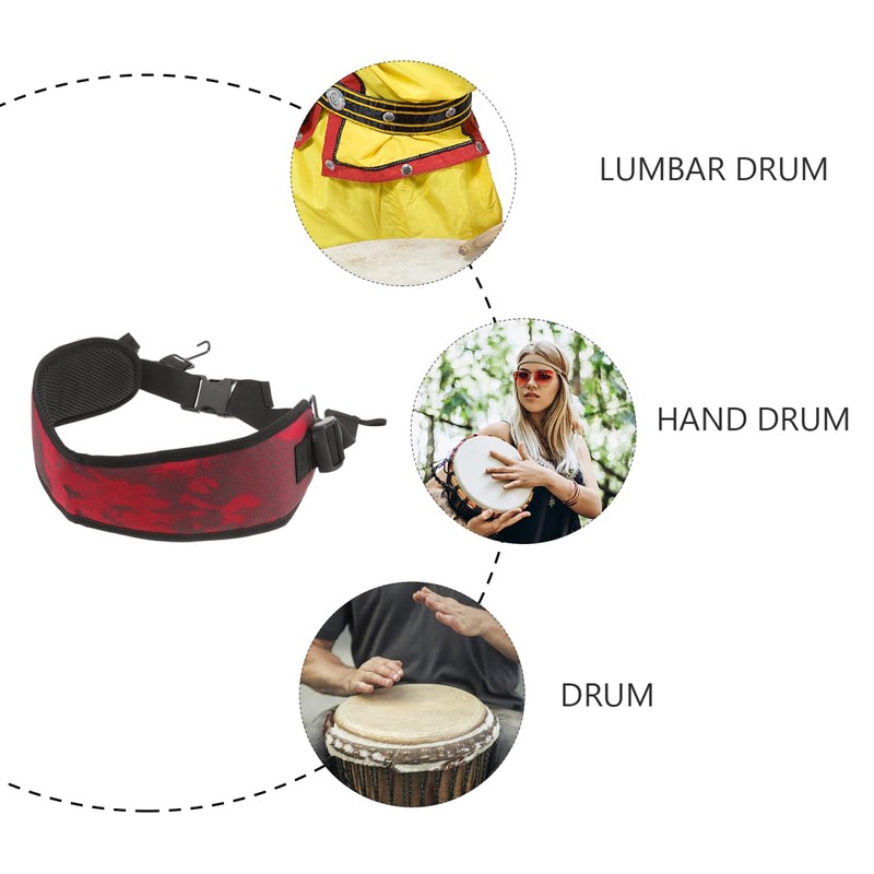 ifundom African Drum Strap Drum Strap Adjustable Drum Sling Djembe