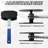 VBGURR Brake Caliper Ratchet Tool,Universal Car Ratcheting Caliper Piston Spreader