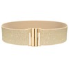 VONMELLI Wide Elastic Stretch Belt for Women - Trimmer Stretch