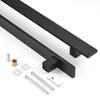 Ranbo H-Shaped 12" Length Rectangle Back to Back Large Push