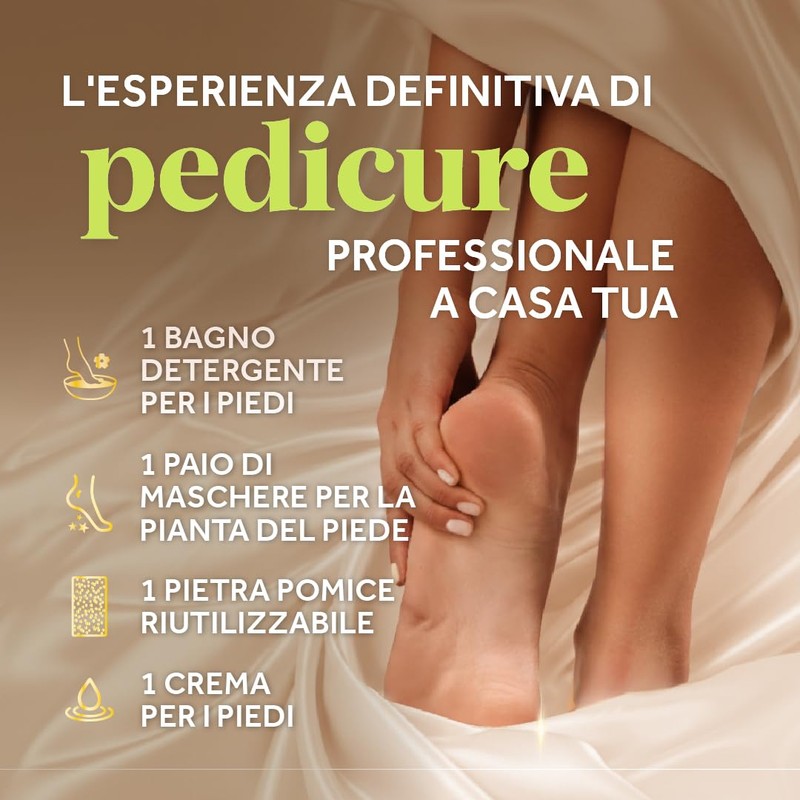 Dr. Scholl's Pedi Perfect Kit Pedicure Completo, Trattamento Piedi Secchi