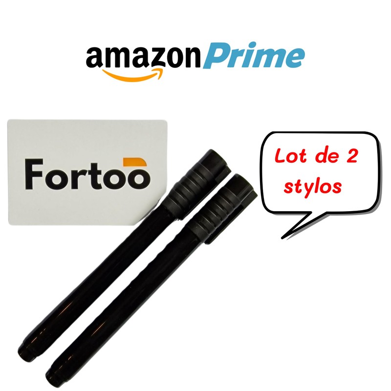 Fortoo Pack of 2 Counterfeit Euro Banknote Pen Pen for