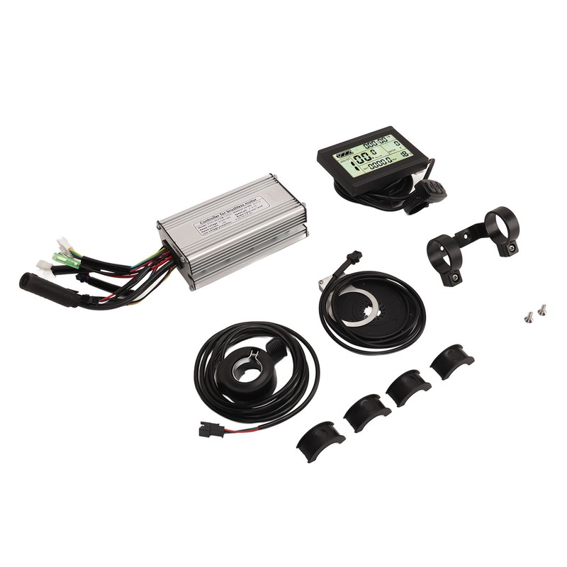 Electric Bike Conversion Kit 25A Sine Wave Controller LCD3U Panel