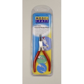 WWS Modelcraft Box Joint Round Nose Pliers 115mm WWST8 PPL1153