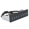 USB3.0 19PIN 8 Ports Hub Optical Drive Extension Front Panel