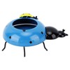 5.4cm Diameter Flower Pot Decor Ladybug Shaped Smoothing Surfaces Iron