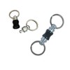 CWZ Titanium Quick Release Keychain, Retractable Key Chain Detachable Keychain
