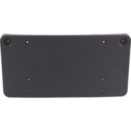 I-Match Auto Parts: Front License Plate Frame Bracket Tag Holder, Textured Black/Replacement for 2008-2011 Mercedes (C350 - C300) 2048170178 MB1068109