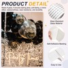 PATIKIL 5x5mm Self Adhesive Mirrors Mosaic Tiles, 3840 Pcs Square