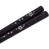 GES Wakasa Lacquer Chopsticks Night Cherry Blossoms Japanese Chopsticks Dishwasher