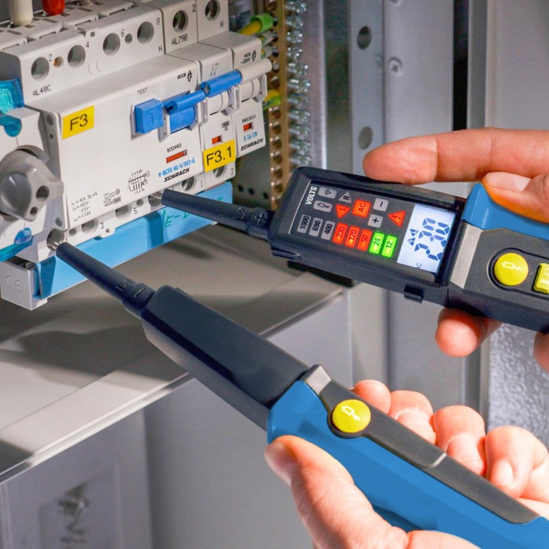 PAN MV-1000AD Voltage Tester with LED and LCD Display 1000