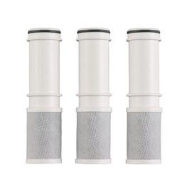 PZS160-3 Replacement Cartridge for Water Filter Built-in Faucet Compatible KM6001EC Water Filter Faucet Replacement Cartridge PZS160 Water Filter Cartridge (Pack of 3)