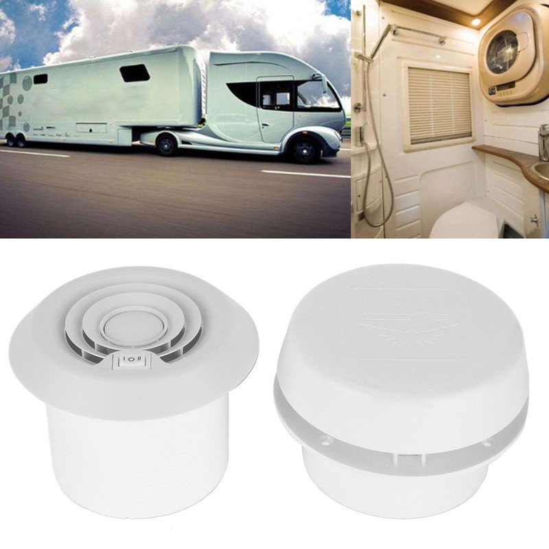 12V Exhaust Fan Dome TopMounted Mute Cooling Air Vent Strong