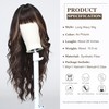 Esmee Long Wavy Brown with Highlight Wigs for Women with
