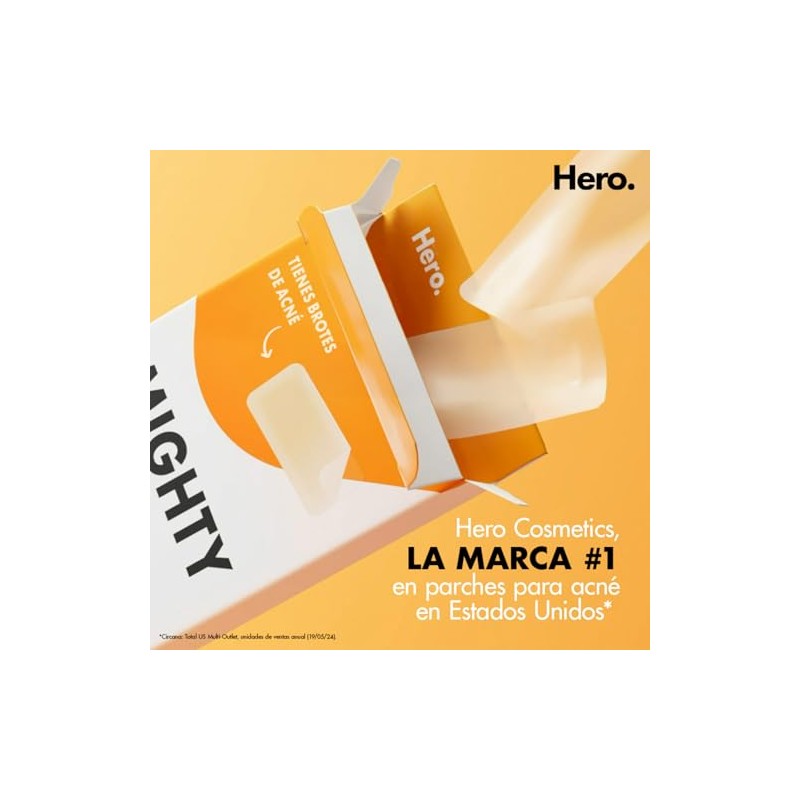 Hero Parches para Acné Mighty Patch Surface, Caja con 10