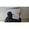 Corner Air Diverter (Triangle) for 2'x2' Ceiling Air Diffuser-Package of