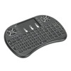 Mini Wireless Keyboard Backlit Black 2.4G RF 10-Meter Working Distance