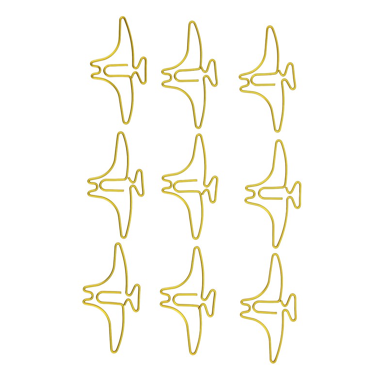 100pcs Paper Clips Prevent Slip Cute Animal Shaped Decorative Metal