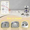02AR Square Neck Extracting Bulb Replacement Compatible with Sunkist No.