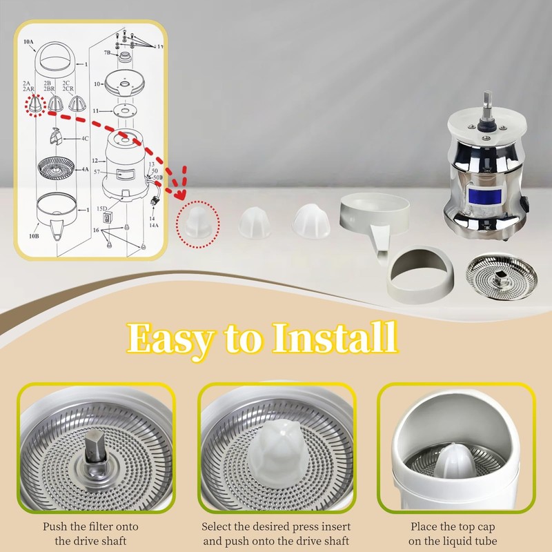 02AR Square Neck Extracting Bulb Replacement Compatible with Sunkist No.