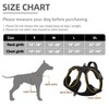 PUPTECK No Pull Dog Harness Medium Sized, Adjustable Reflective Dog