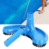 SOULONG Pool Suction Brush, Half Moon Pool Suction Head, Spring