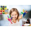 Copper Top - 10PCS Colour Interlocking Finger Paint with Fun