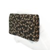 Indenya 2501-11-008 Business Card Holder, Large Capacity, Deer Leather, Black
