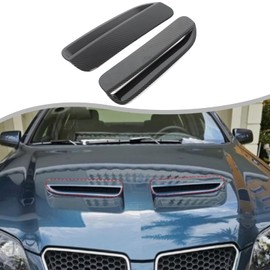Engine Hood Air Outlet Vent Frame Cover Trim for Pontiac G8 2008 2009, Car Interior Decoration Accessories (Carbon Fiber Pattern)