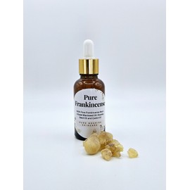 Pure Nourish FRANKINCENSE RESIN FACE OIL,  Organic Anti Aging Skincare