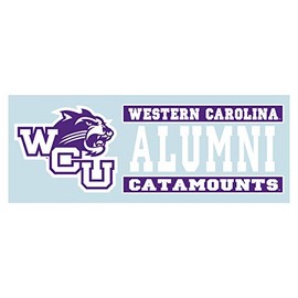 Western Carolina Decal (WCU CAT ALUMNI DECAL (6"), 6 in)