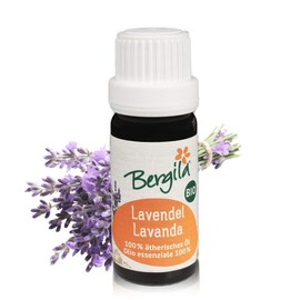 Bergila Lavender Essential Oil (Lavandula Hybrida Super) Organic, 10 ml, Made from 100% Natural, Organic Raw Materials, Controlled and Certified Quality from South Tyrol