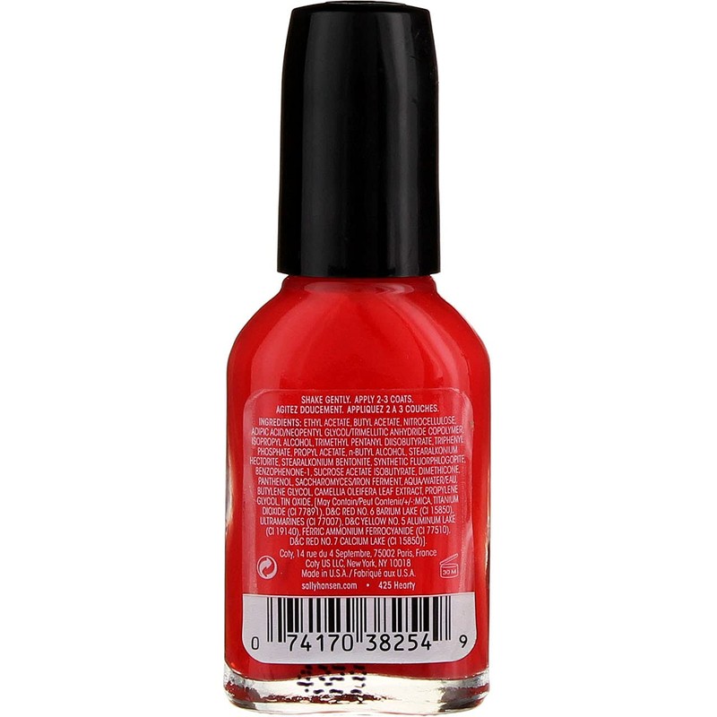 Sally Hansen Hard As Nails Color, Hearty, 0.45 Fluid Ounce