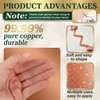 Therwen 12 Inch x 20 ft Copper Mesh Screen 99.9%