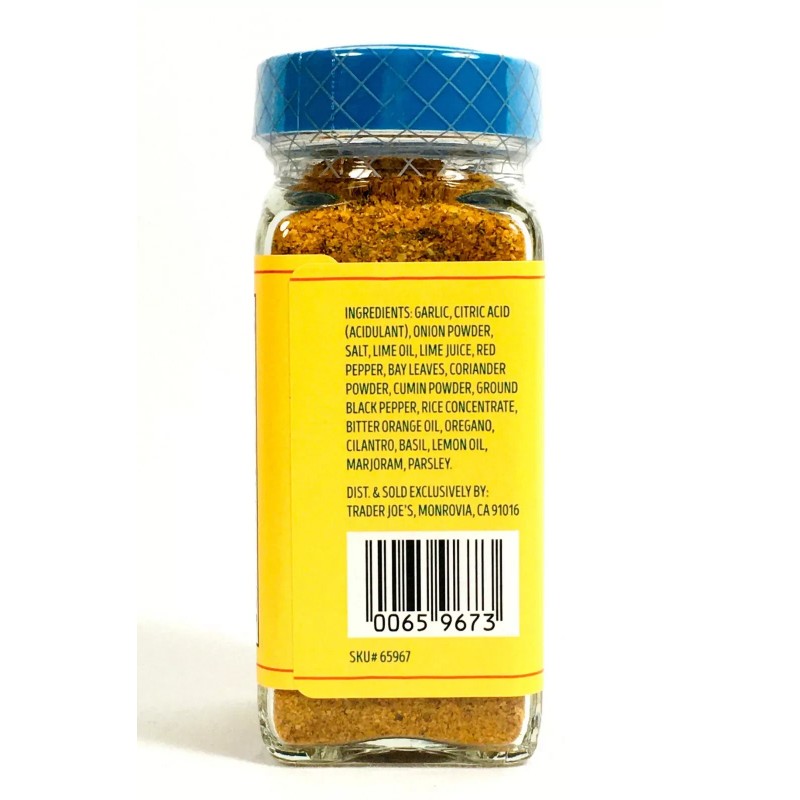 Trader Joe's Cuban Style Citrusy Garlic Seasoning Blend 2.25 Ounce