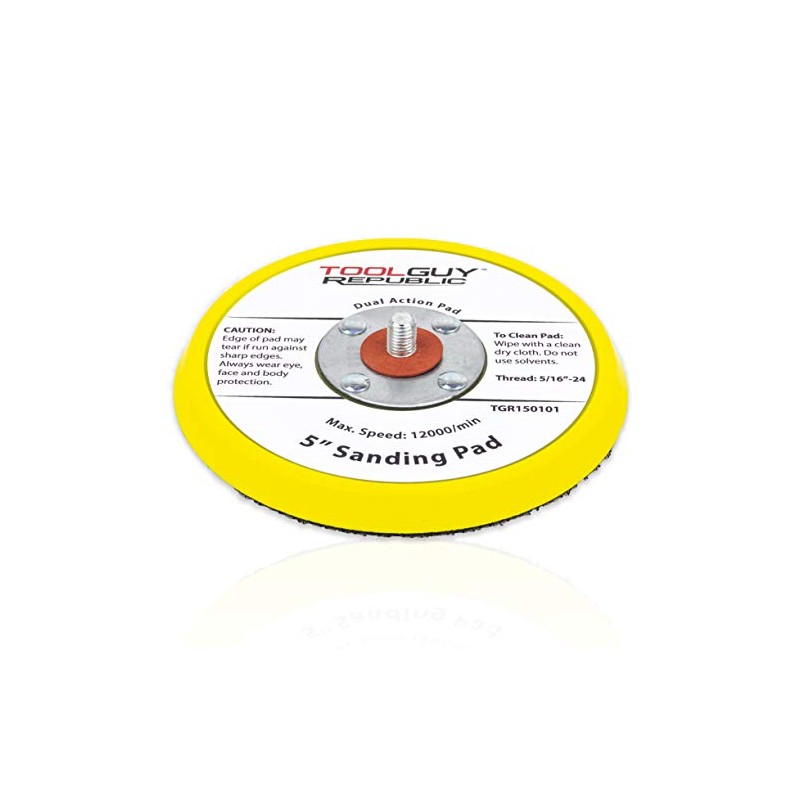 TGR 5" Low Profile Hook and Loop Sanding Backup Pad