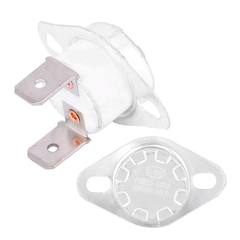 Fafeicy KSD302 Temperature Control Switch Thermostat Normally Closed Thermal Switch