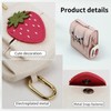 WisePoint Fruit Shaped Coin Purse, Foldable PU Leather Purse Mini