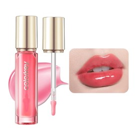 COLORKEY Water Color Changing Lip Oil, Transformative Lip Tint, Hydrating & Plumping, Long-Lasting, Non-Sticky, Water-Resistant, Enriched with Essential Oils (03)