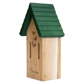 Audubon 517586 Cedar Butterfly Shelter Tan/Green, 5.5X8X14.75 in