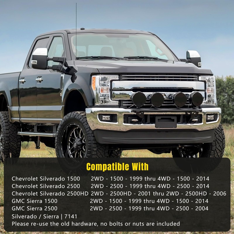 Edicapo Body and Cab Mount Bushing Kit Compatible with Chevy