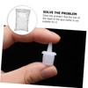 Gatuida 100pcs Glue Applicator Tips Precision Nozzle Replacement Caps for