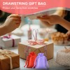 YELARXI Satin Jewelry Bags with Drawstrings, Silk Earring Gift Bags
