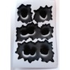 SKS Distribution® Rapid Fire Fake Bullet Hole Car/Helmet Stickers, Removable